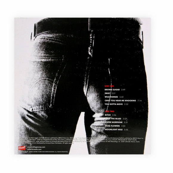 Rolling Stones Sticky Fingers Vinyl + T-shirt set - Picture 5 of 5